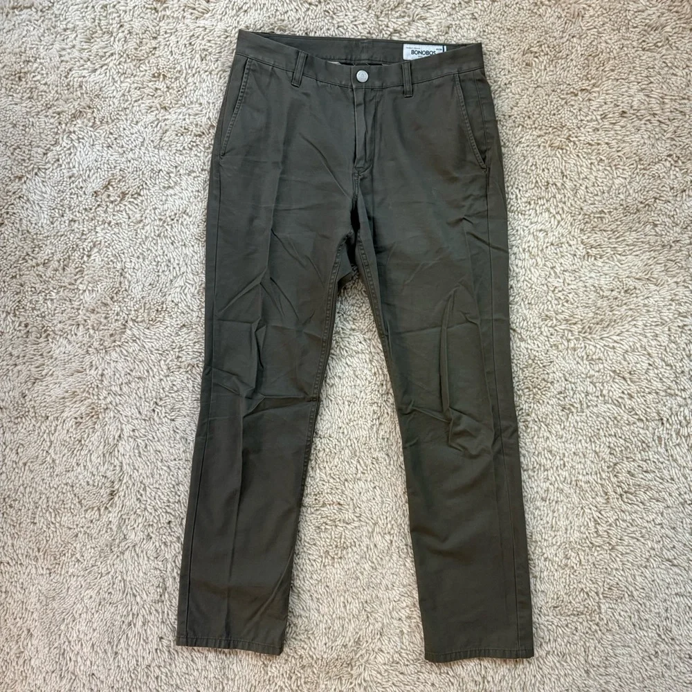 Bonobos | Men’s Original Chino Pant, Congos / Drab Green